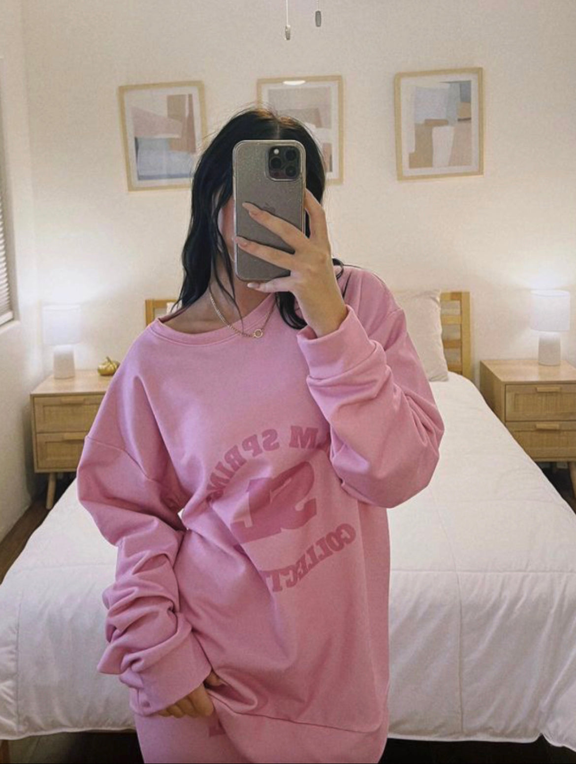 Departure Sweatshirt Pink