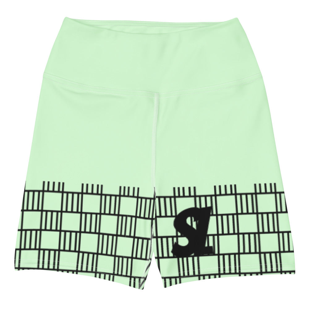 Fantasy sky Yoga Shorts