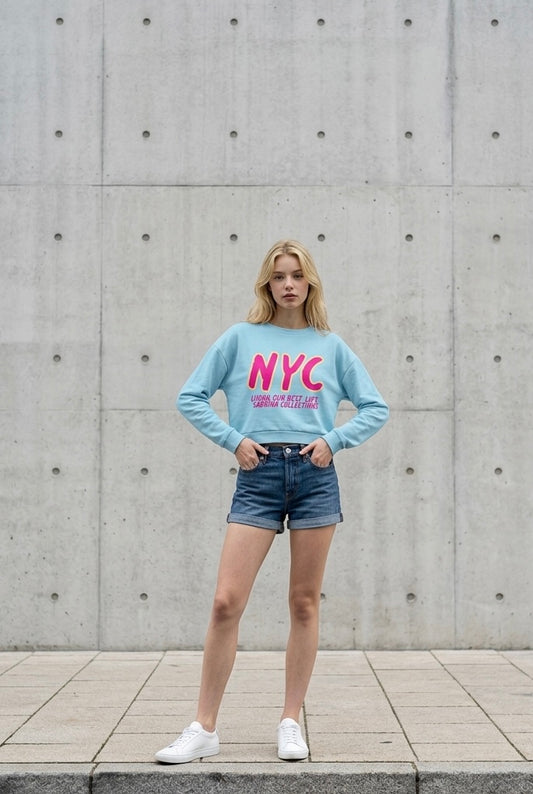 Best Life Crewneck Blue