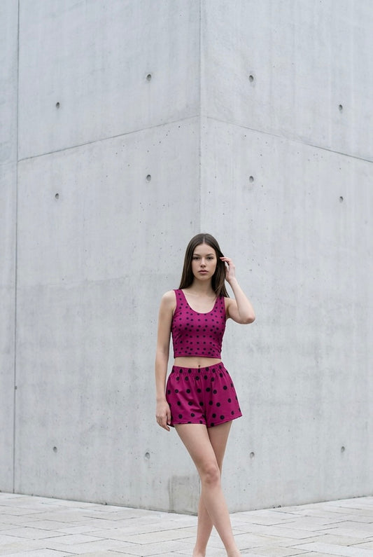 Falling Fall crop top