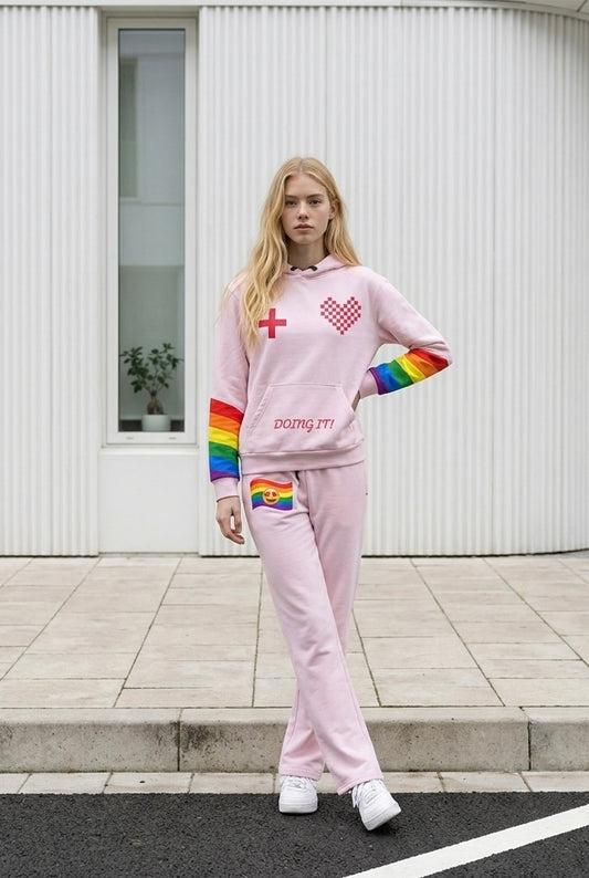 Doing it Hoodie Bubblegum