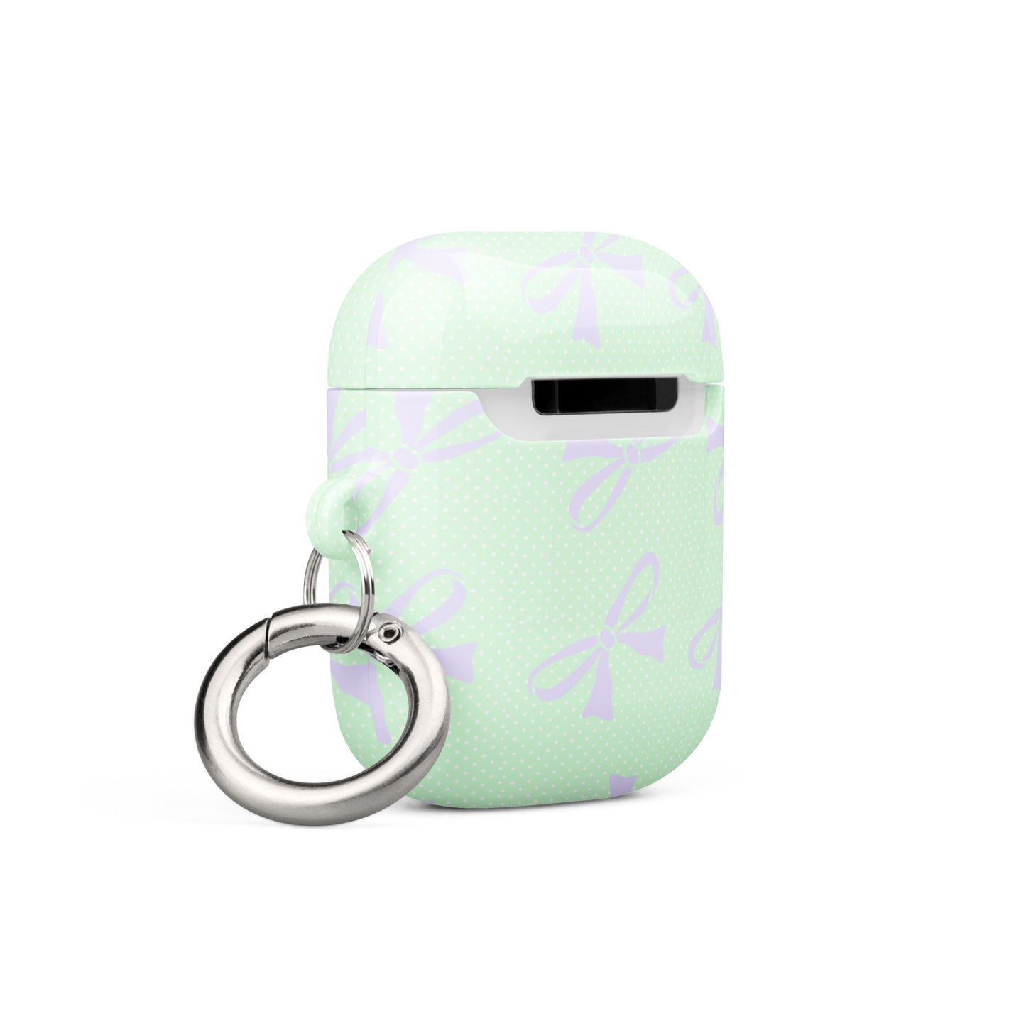 AirPods® Case Lilac Bows