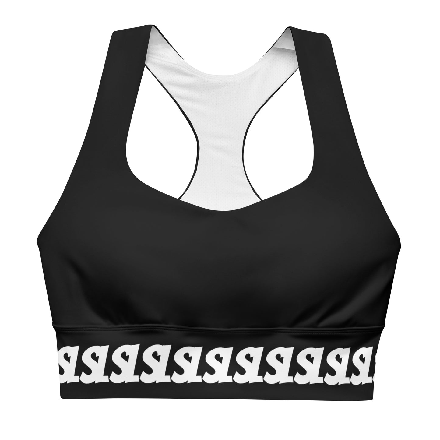 Logo sports bra Onyx