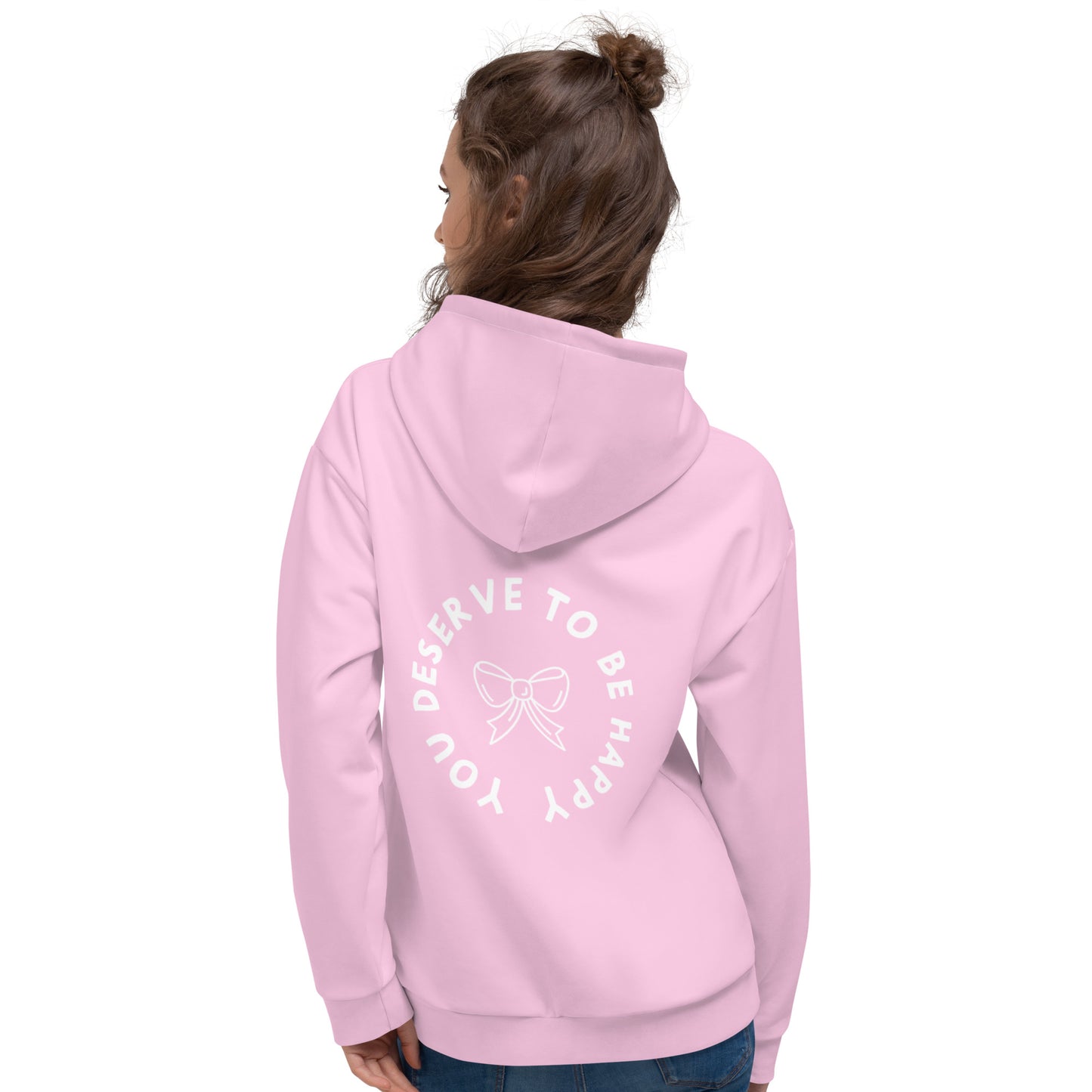 Bow Hoodie Pink