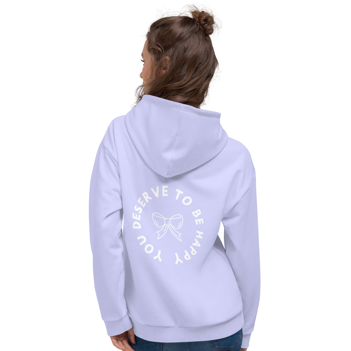 Bow Hoodie Lilac