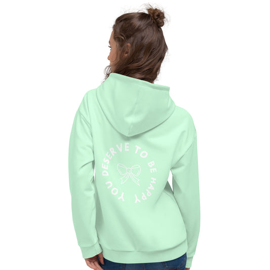 Bow Hoodie Mint