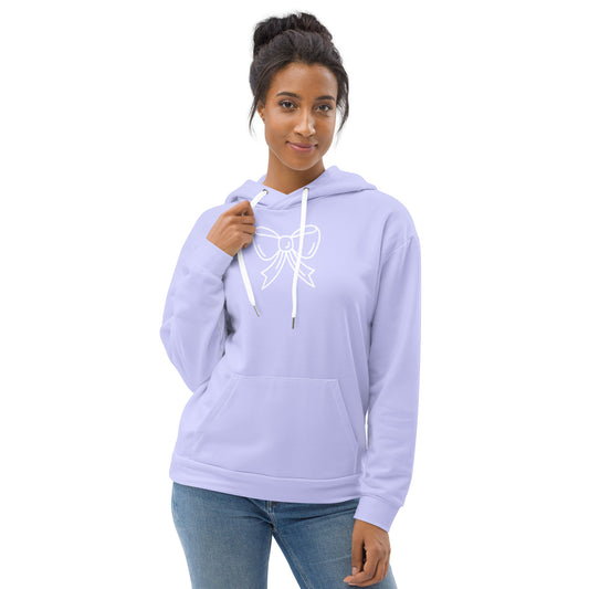 Bow Hoodie Lilac