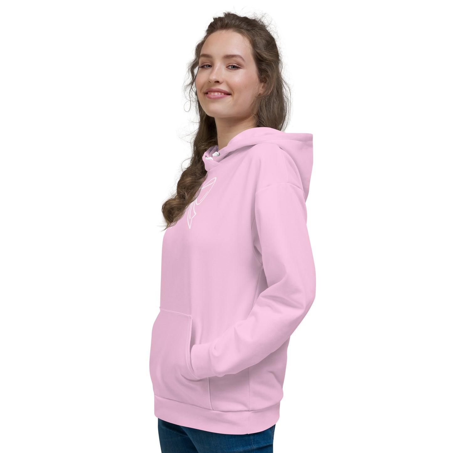 Bow Hoodie Pink