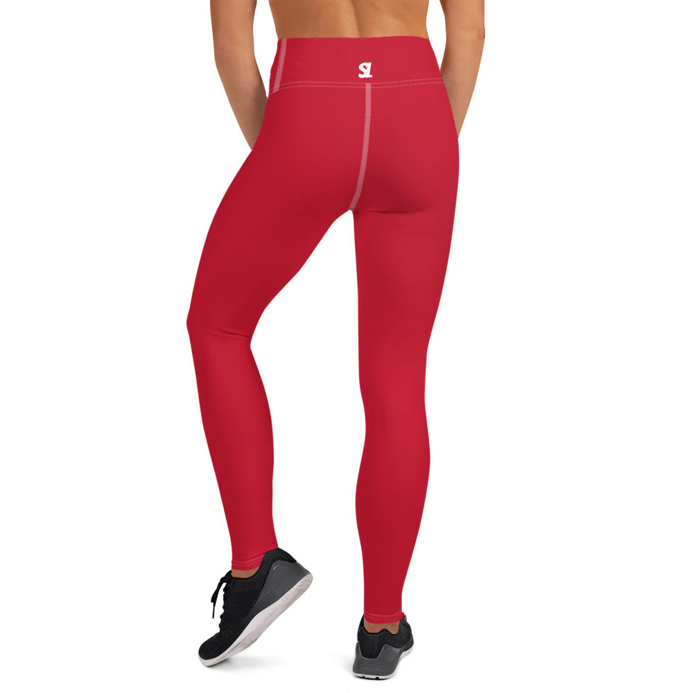 Logo Leggings Cherry