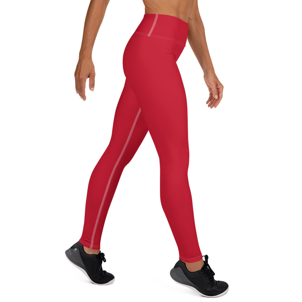 Logo Leggings Cherry