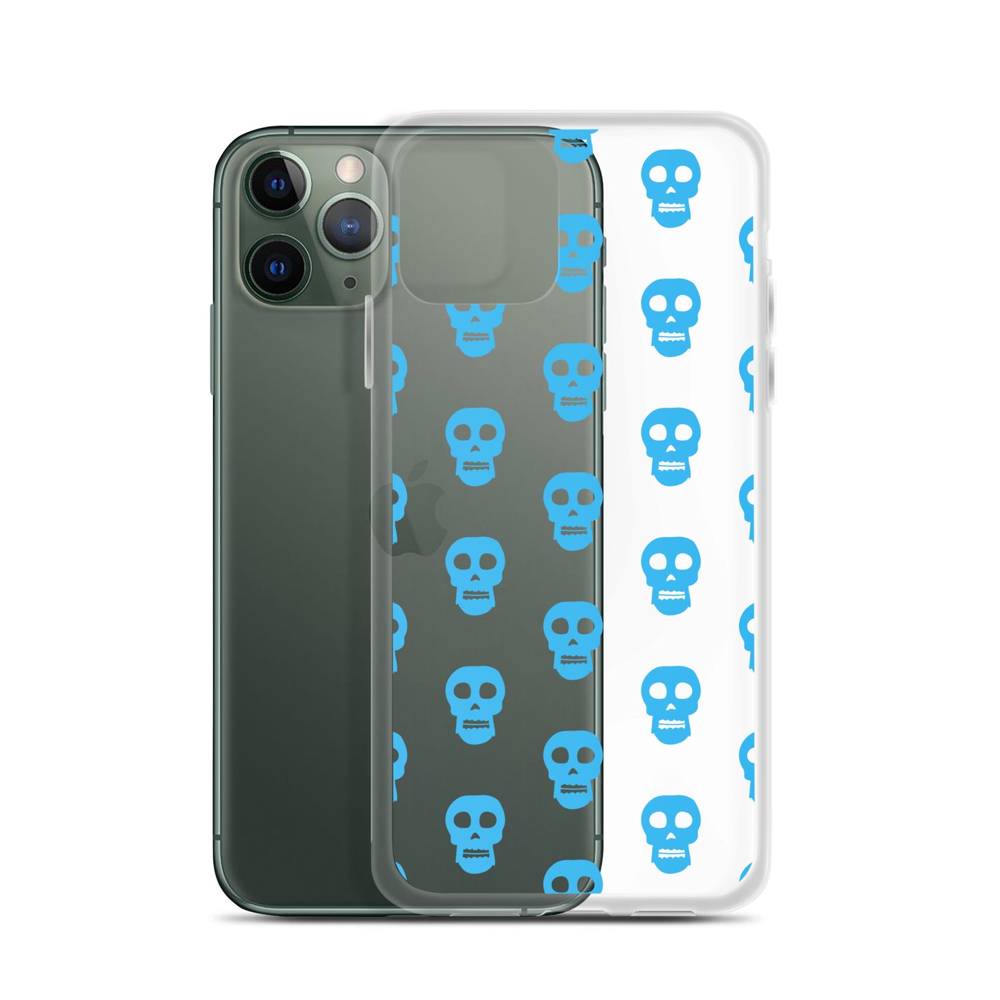 iPhone® Case Blue Skull