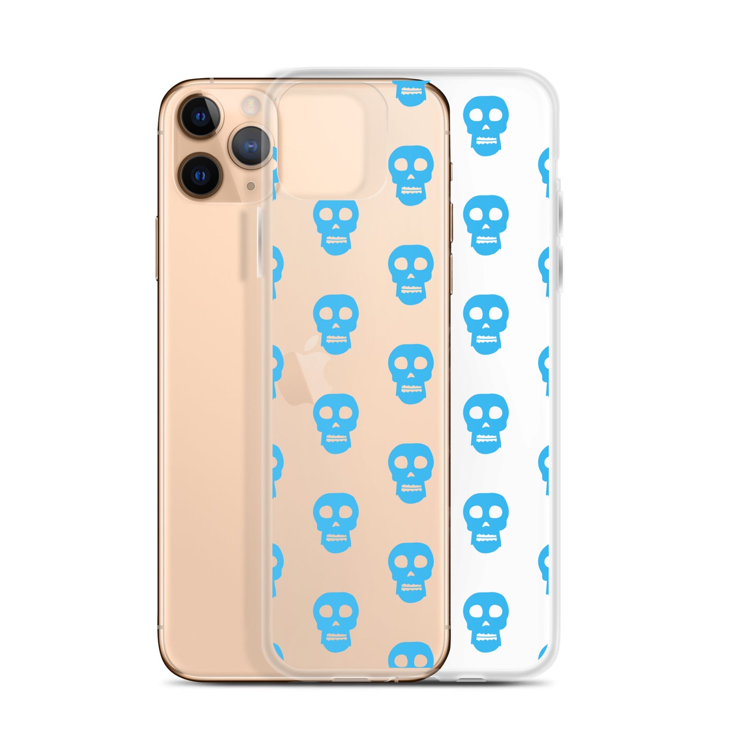 iPhone® Case Blue Skull