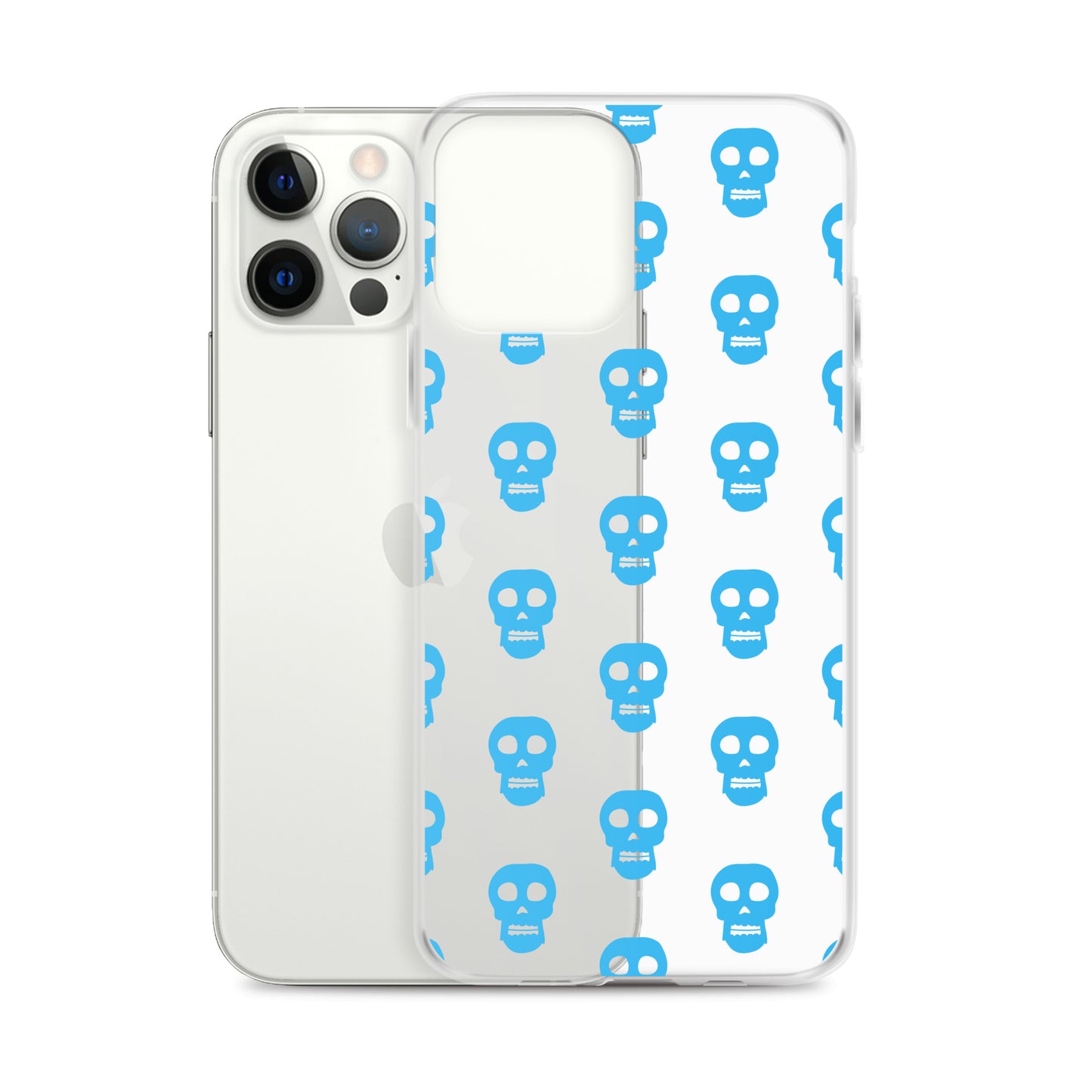 iPhone® Case Blue Skull