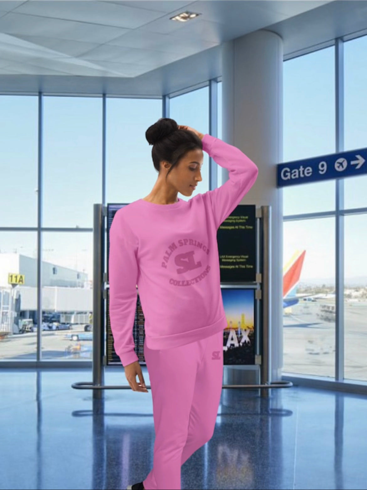 Departure Sweatshirt Pink